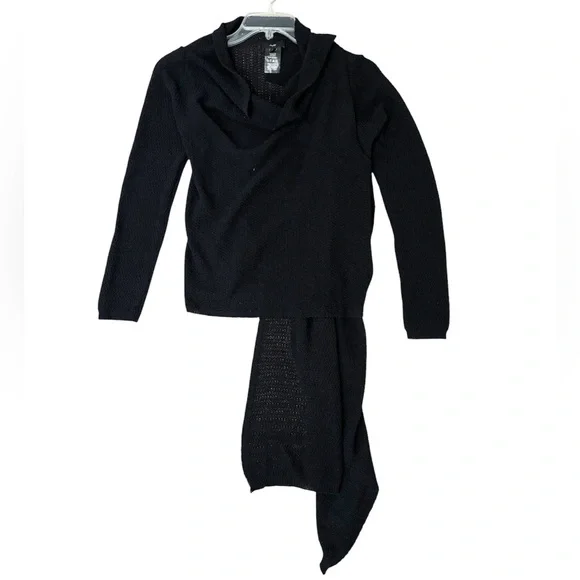 Ruti Haven Wrap Knit Cardigan in Black Size XS/S - Picture 7 of 8